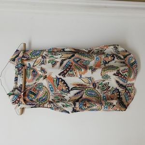 Women's Sleevless V-neck Blouse